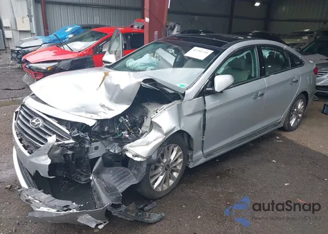 2015 Hyundai Sonata Limited z USA, uszkodzony, nr VIN 5NPE34AF7FH015372